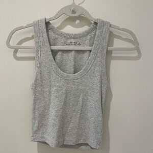 Abercrombie & Fitch Scoopneck Ribbed Tank Top – Size S